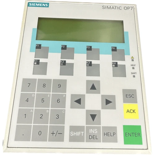 SIEMENS 6AV3 607-1JC20-0AX1 OP 7-DP OPERATOR PANEL