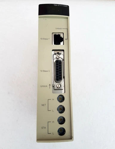 TSX ETY110WS SCHNEIDER AUTOMATION TSXETY110WS EWTCP.IPWS MODULE PV: 08 SV: 2.10