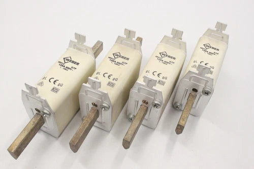 4x WEBER NH1CKTF 125A 500V NH Sicherungseinsatz NH1CKTF125A500V NEU