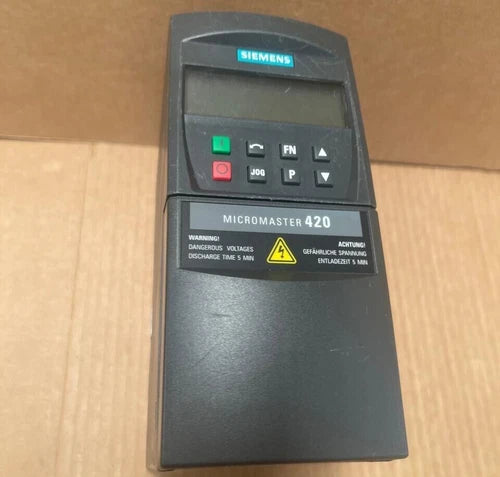 Siemens - 6SE6420-2UD15-5AA0 - MICROMASTER 420 Inverter, 0.55 kW, 3AC 380-480V