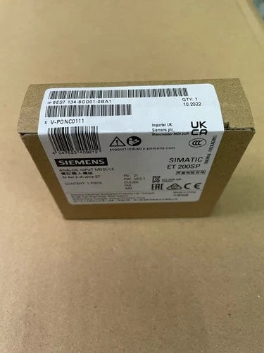 NEW SIEMENS 6ES7134-6GD01-0BA1 6ES71346GD010BA1 & 200SP ANALOG INPUT MODULE