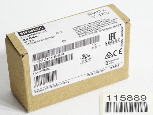 Siemens S7-1200 6ES7274-1XF30-0XA0 6ES7 274-1XF30-0XA0 / Neu OVP versiegelt