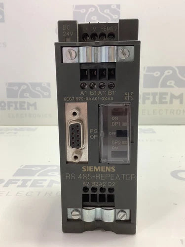 6ES79720AA010XA0 - SIEMENS - 6ES7972-0AA01-0XA0 RS485 Repeater REFURBISHED
