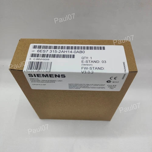 New Siemens 6ES7315-2AH14-0AB0 6ES7 315-2AH14-0AB0 SIMATIC S7-300 CPU 315-2DP