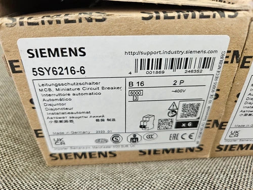 Siemens 5SY6216-6 5SY62166 (6 units) NEW