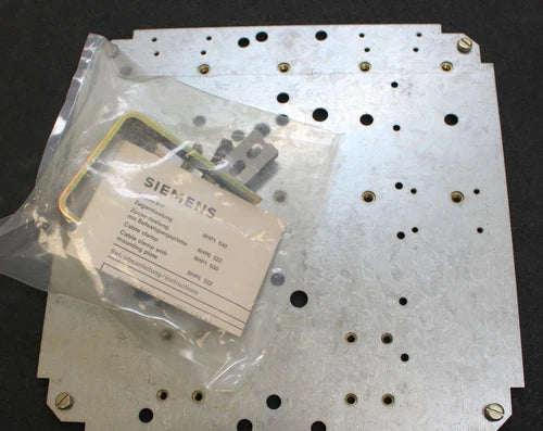 SIEMENS Verteilersystem Zugentlastung Befestigungsplatte/Einbauplatte 8HP6322