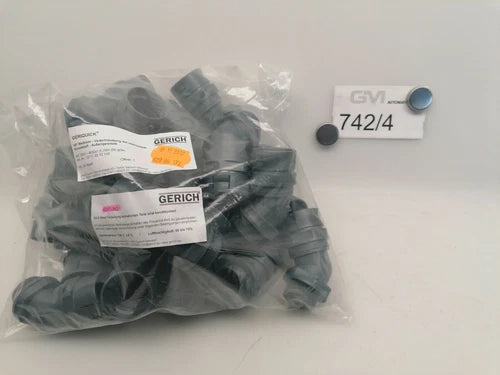 1 VPE 25 Stk Gerich 45 Wellrohrverschraubung 10 11 30 12 135 SSV-M32x1,5 NW29