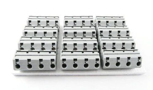 12x WAGO 745-654/006-000 (0.2-16.0mm?) terminal strip (RM 20mm 4-pin) - set of