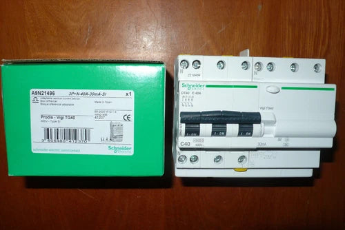DISJONCTEUR DIFERENTIEL TETRA 40A 30mA TIPO A e SI SCHNEIDER ELECTRIC 40AMPERE