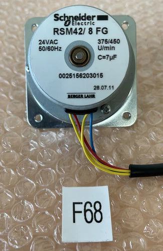 NEW NO BOX- Schneider Electric RSM42/8FG 24VAC 50/60Hz 375/450 U/min || Warranty