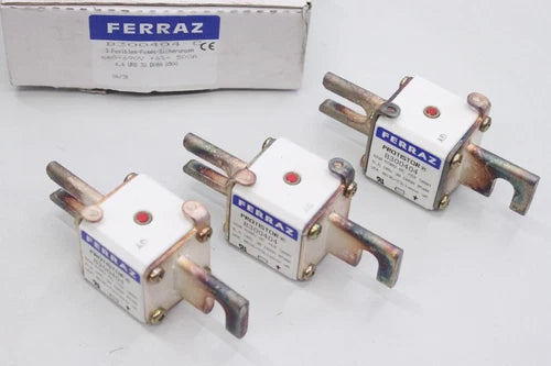 3x FERRAZ SHAWMUT ?berlastrelais Sicherungseinsatz B300404 OVP NH00