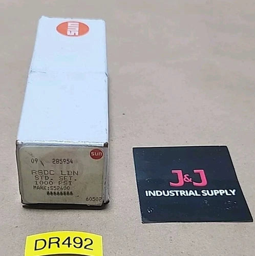 *BRAND NEW* Sun Hydraulics RSDC LBN Cartridge Check Valve 1000Psi + Warranty!