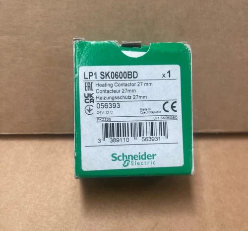 Schneider Electric - LP1SK0600BD - TeSys SK Mini Contactor, 2P (2 NO), 12A