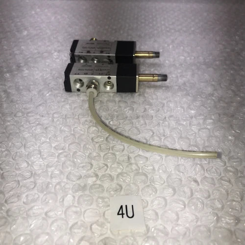 **AHS Preowned Pneumatic Control Valve 4V110-1/8 1.5-8.0 Bar (Lot Of 2) #