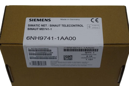 Siemens simatic Net / sinaut Telecontrol 6NH9741-1AA00 ( 6NH9 741-1AA00 ) MD741-