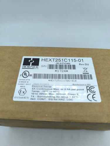 Controlador PLC HORNER HEXT251C115 com HMI XL4e 3,5\"