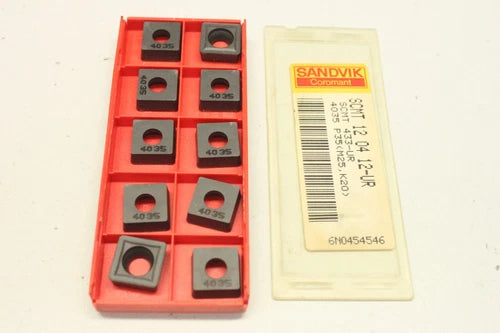 10x SANDVIK 6N0454546 SCMT 12 04 12-UR 4035 Wendeschneidplatten OVP