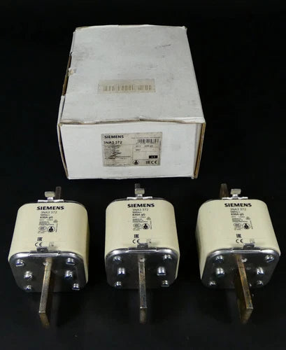 3 St¨¹ck SIEMENS 3NA3 372 Sicherungseinsatz | 500Va.c. | 630A gG | NH3 | 120kA