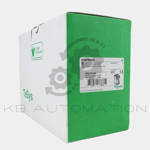 施耐德 GV4PB80B TeSys GV4 热磁断路器 - 80A 3P，Icu 25kA