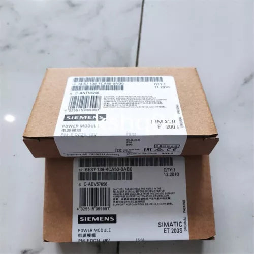 New Siemens 6ES7138-4CA50-0AB0 power modules for ET 200S 6ES7 138-4CA50-0AB0