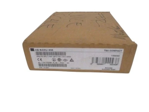 SCHNEIDER AUTOMATION AS-BADU-206 ANALOG INPUT MODULE NSFS