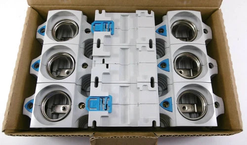 3 St¨¹ck W?hner Triton D-Sicherungssockel E33 | 3polig | 500V | 63 A | 31176