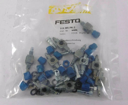10 St¨¹ck Festo TCK-M5-PK-3 (4484) T-Schnellverschraubung