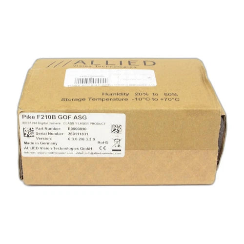 ALLIED Vision Pike F210B GOF ASG Digital camera E0000890 New in stock at PLC2DAY