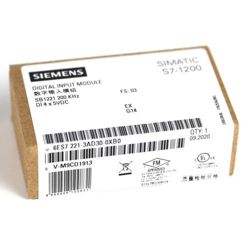 New Siemens 6ES7221-3AD30-0XB0 S7-1200 Digital Input Module 6ES7221-3AD30-0XB0
