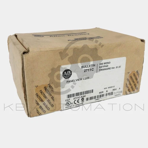 2711C-K2M Terminal Monocromático PanelView C200, Funktion &amp; Ziffernblock, 2 Zoll