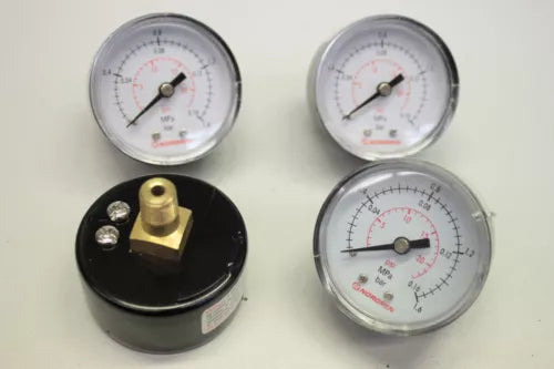 4x NORGREN 18-013-010 0-1,6bar R1/8 Manometer