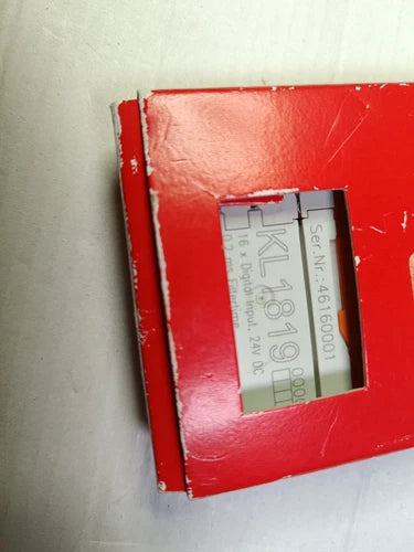 BECKHOFF KL1819 , NEW!! ,  GARANT?A INVOICE , Env¨ªo R¨¢pido! FACTURA