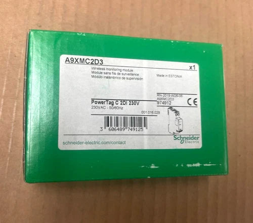 Schneider Electric PowerTag C 2DI 230V A9XMC2D3 Wireless Monitoring Module