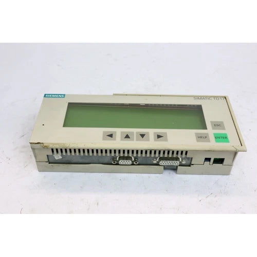 Siemens 6AV30171NE300AX0 6AV3 017-1NE30-0AX0 Text Display 17-DP12 READ DESC (B43