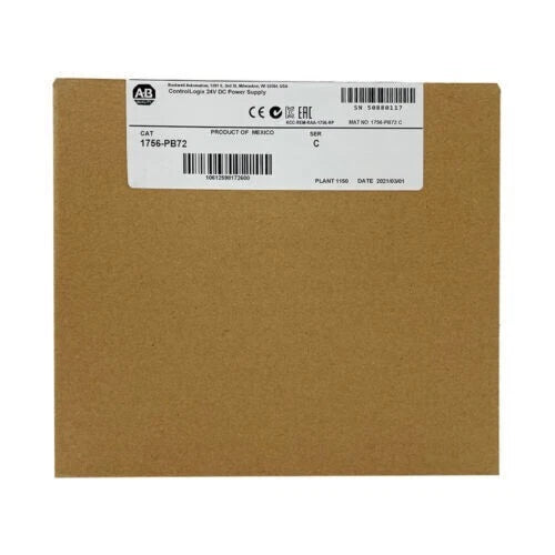 1756-PB72 ControlLogix 1756PB72 /C 24V DC Power Supply Module New SEALED 2021