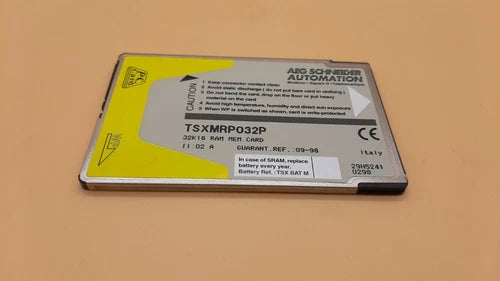 TSXMRP032P Schneider Electric Modicon 32K 16 RAM MEM CARD TSX-MRP - 032P