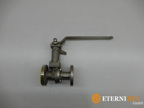 1/2" Class 300 CF8M 1.4408 Edelstahl 2-Teilig Flanschkugelhahn INTEC F05/08-75Nm