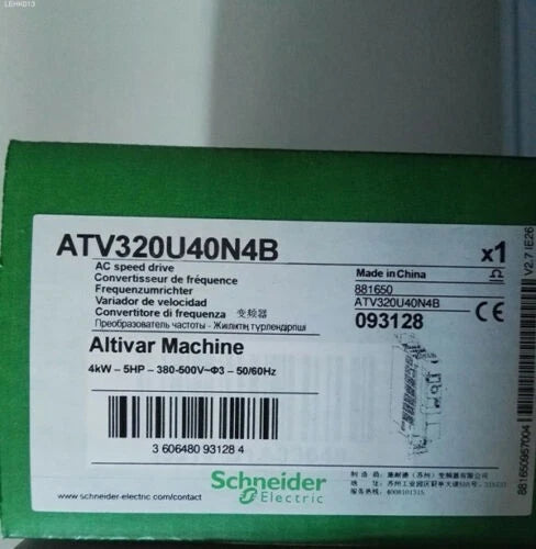 1PC New Schneider ATV320U40N4B 4Kw Inverter Fast Shipping