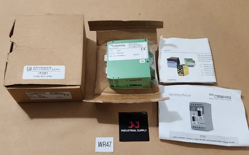 *BRAND NEW* Motrona IT251 Level Converter Signal Decoder IT25104P 24V + Warranty