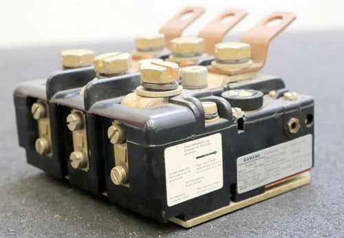 SIEMENS Overload Relay 3UA1306-0A 120-155A 500VAC Main Circuits 300A or 315A