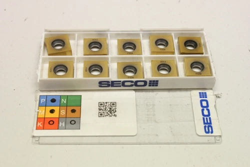 10x SECO 335.19-12045T-MD09 F40M Wendeschneidplatten F40M OVP
