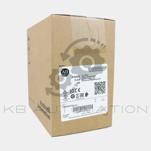 25B-D4P0N114 Inversor de frequência PowerFlex 525 CA, 3F, 380-480 V, 4 A, 1,5 kW (2 PS), filtro EMV