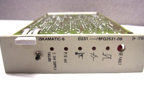 USED SIEMENS 6FQ2-531-0B POWER SUPPLY MODULE 6FQ25310B