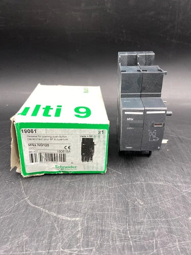 SCHNEIDER ELECTRIC 19061 MNX NG125 RELEASE FOR OPENING PUSH-BUTTON