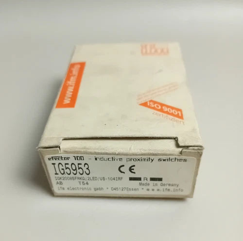 IFM IG5953 IGK2008BFRKG/2LED/US-104IRF NEU OVP