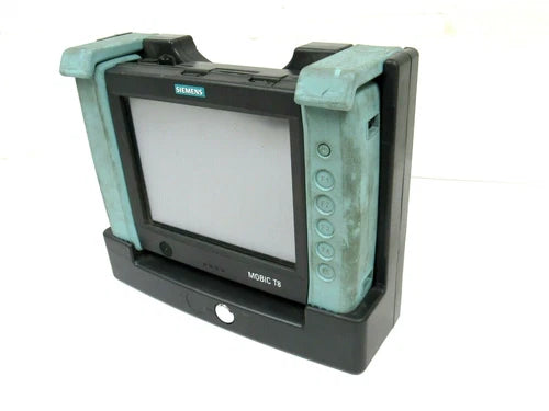 USED SIEMENS 6GK1611-0TA01-0BX0 MOBILE COMMUNICATOR & CHARGING BASE 6GK19061JB00
