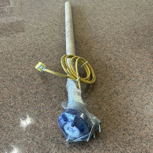 (1) Cleveland Electric BMA-K-08 Base Metal Pipe Thermocouple 1/2" NPT Type K 24"