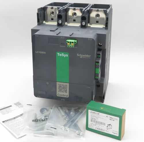 Schneider Electric Power Contactor LC1G800KUEN Contactor 335kW 800A 100-250V 3p