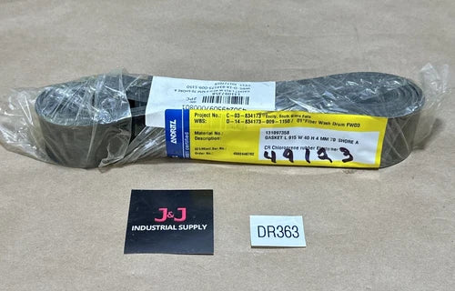 (2) NEW - ANDRITZ 131097358 Gasket L-915 W-40 H-4MM 70 Shore A (CR) || WARRANTY!