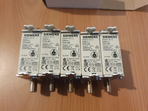 Siemens 3NA3 812 32A  (lot of 5)